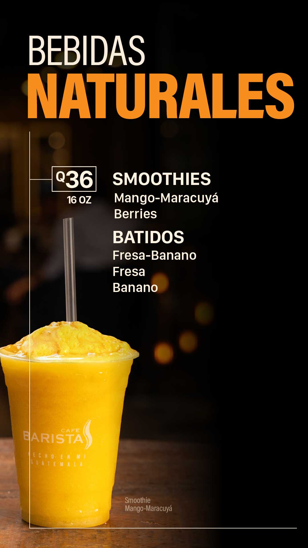 Bebidas Naturales