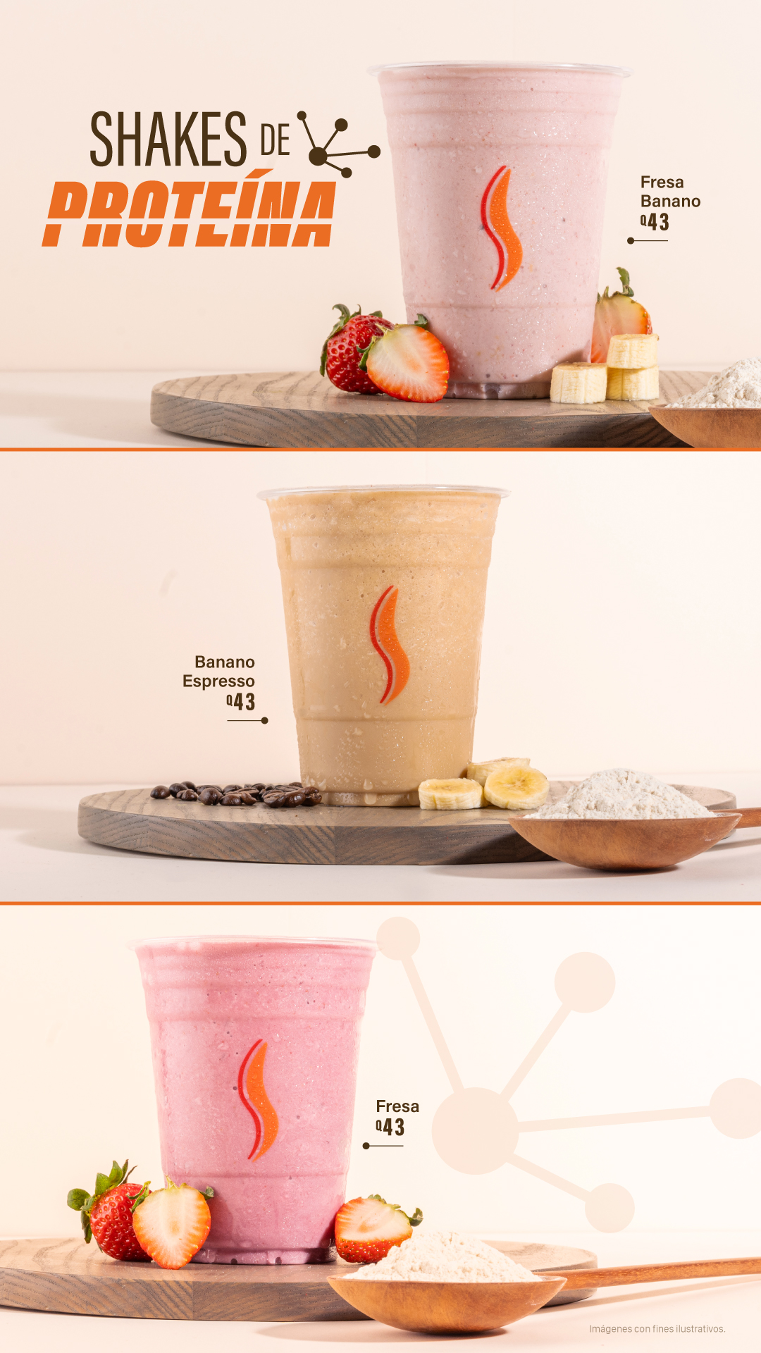 Batidos de proteina